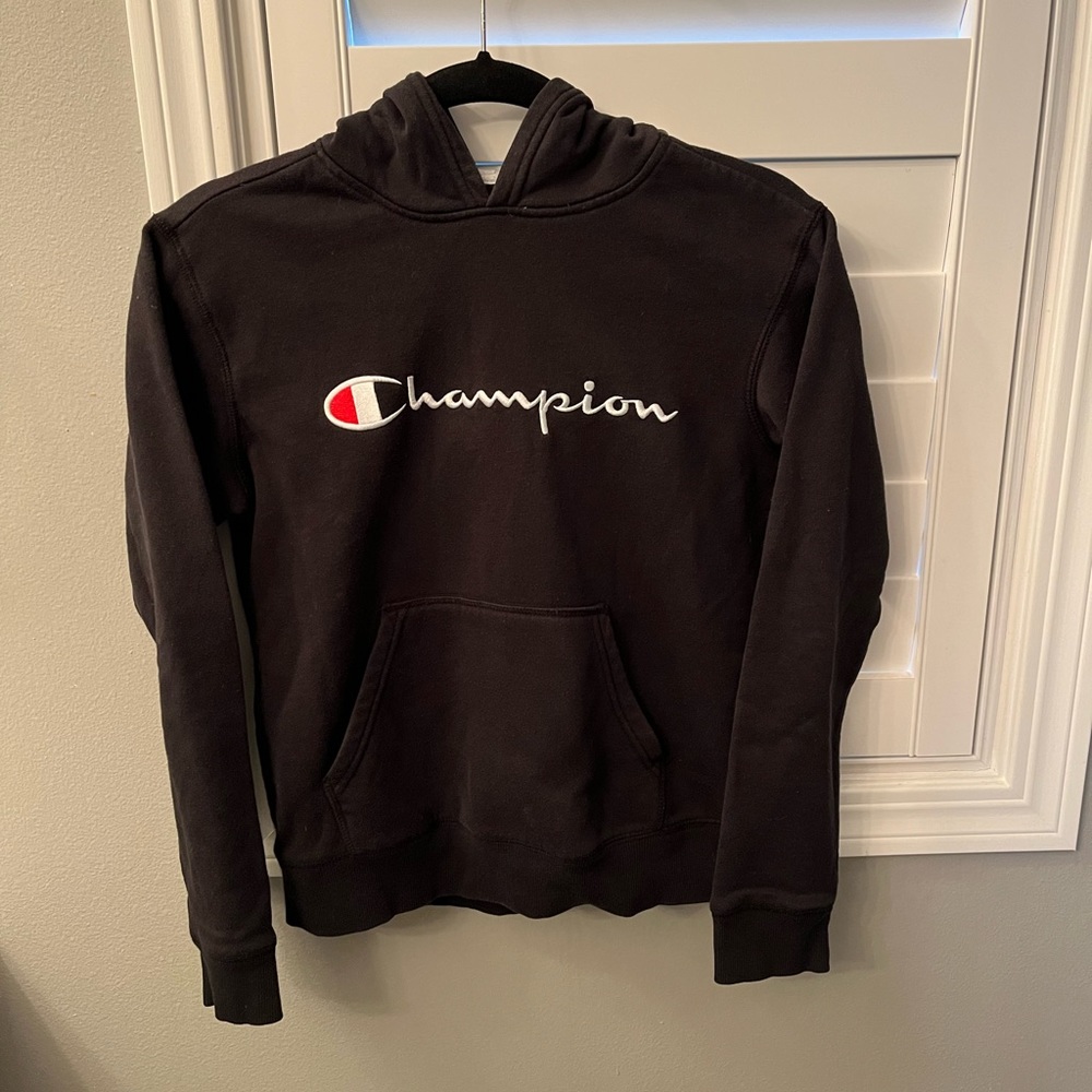Champion size boys large hooded sweatshirt